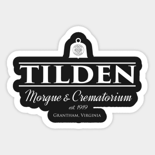 Tilden Morgue & Crematorium Sticker